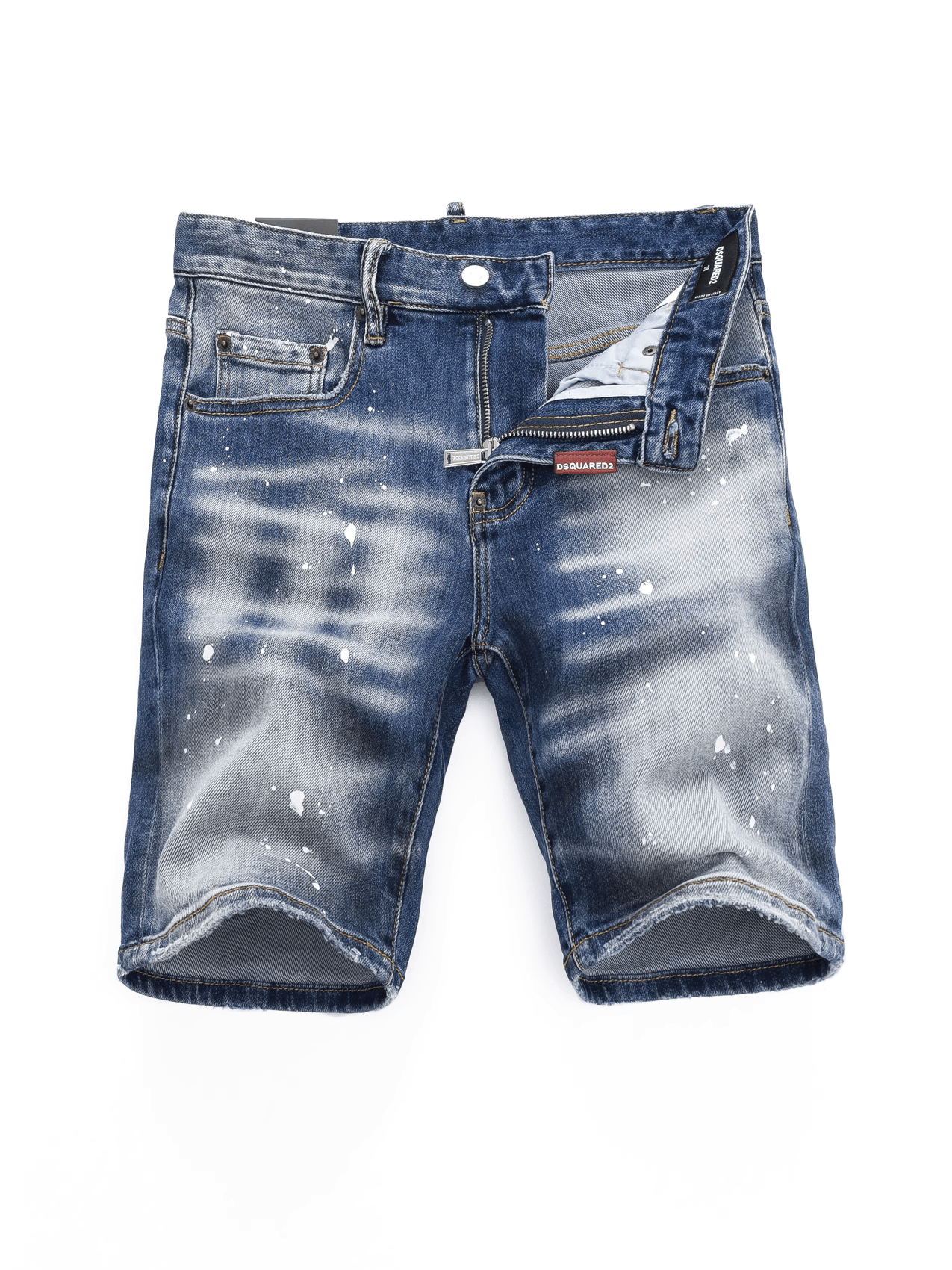 Blue Paint Jeans
