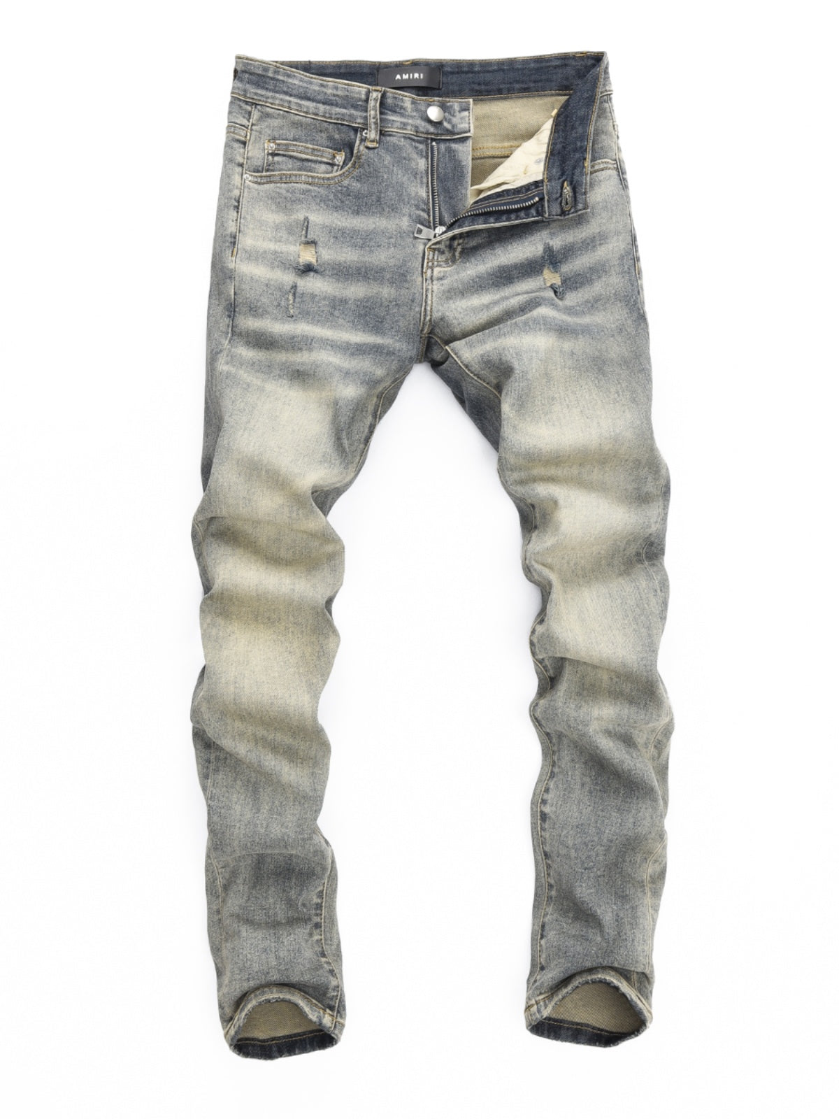 Washed Denim Classic Jeans