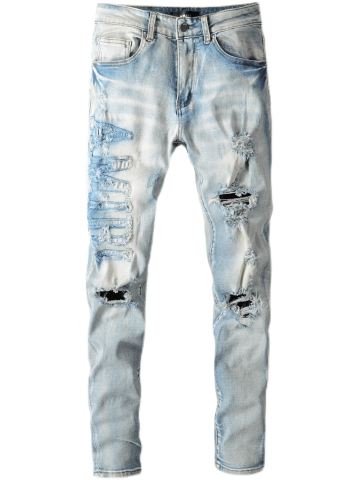 Light Blue Ripped Jeans