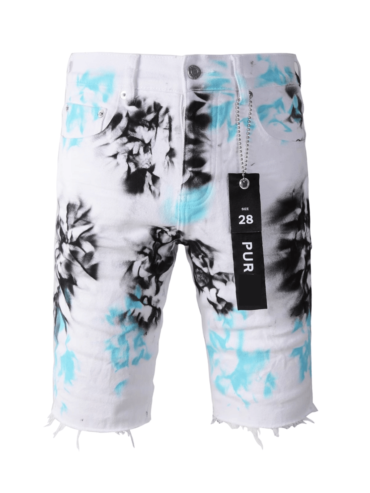 White Paint Writing Jeans