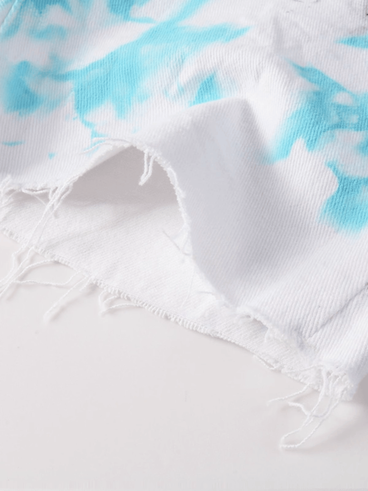 White Paint Writing Jeans