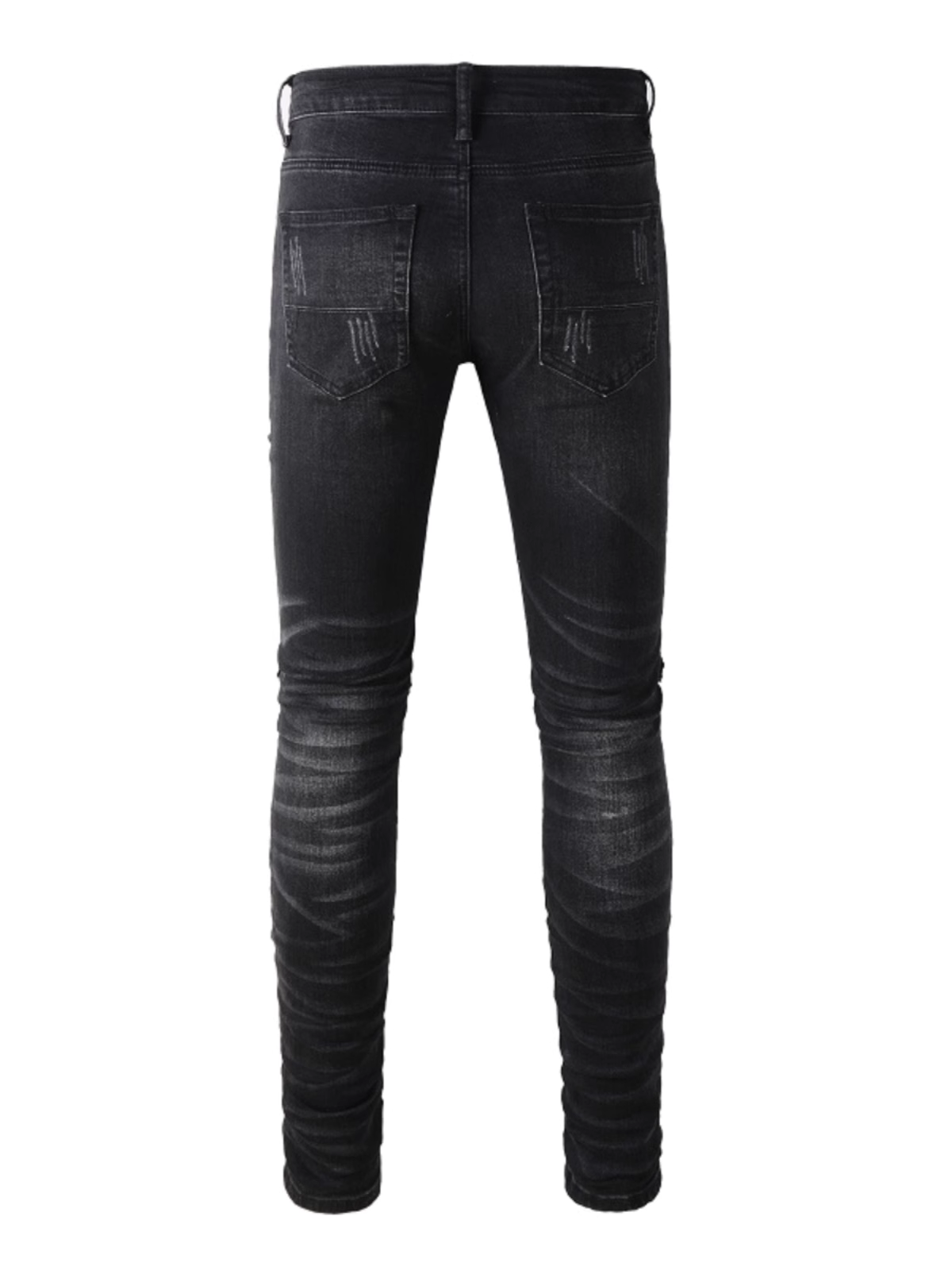 Black Patch Jeans