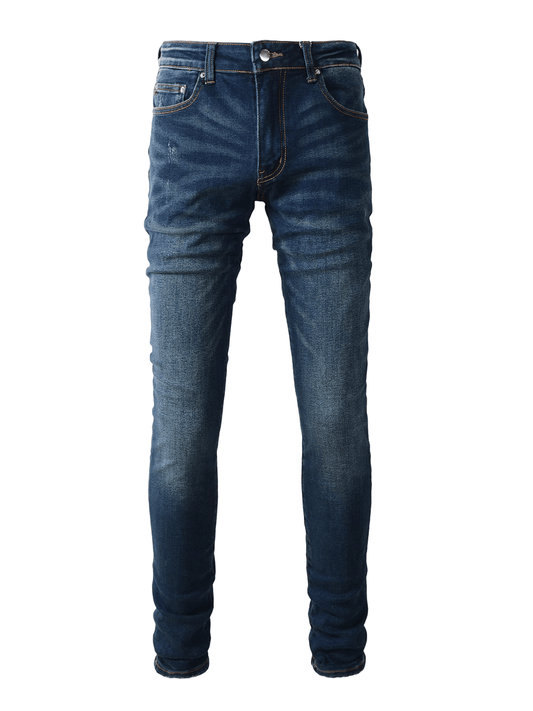 Navy Blue Classic Jeans