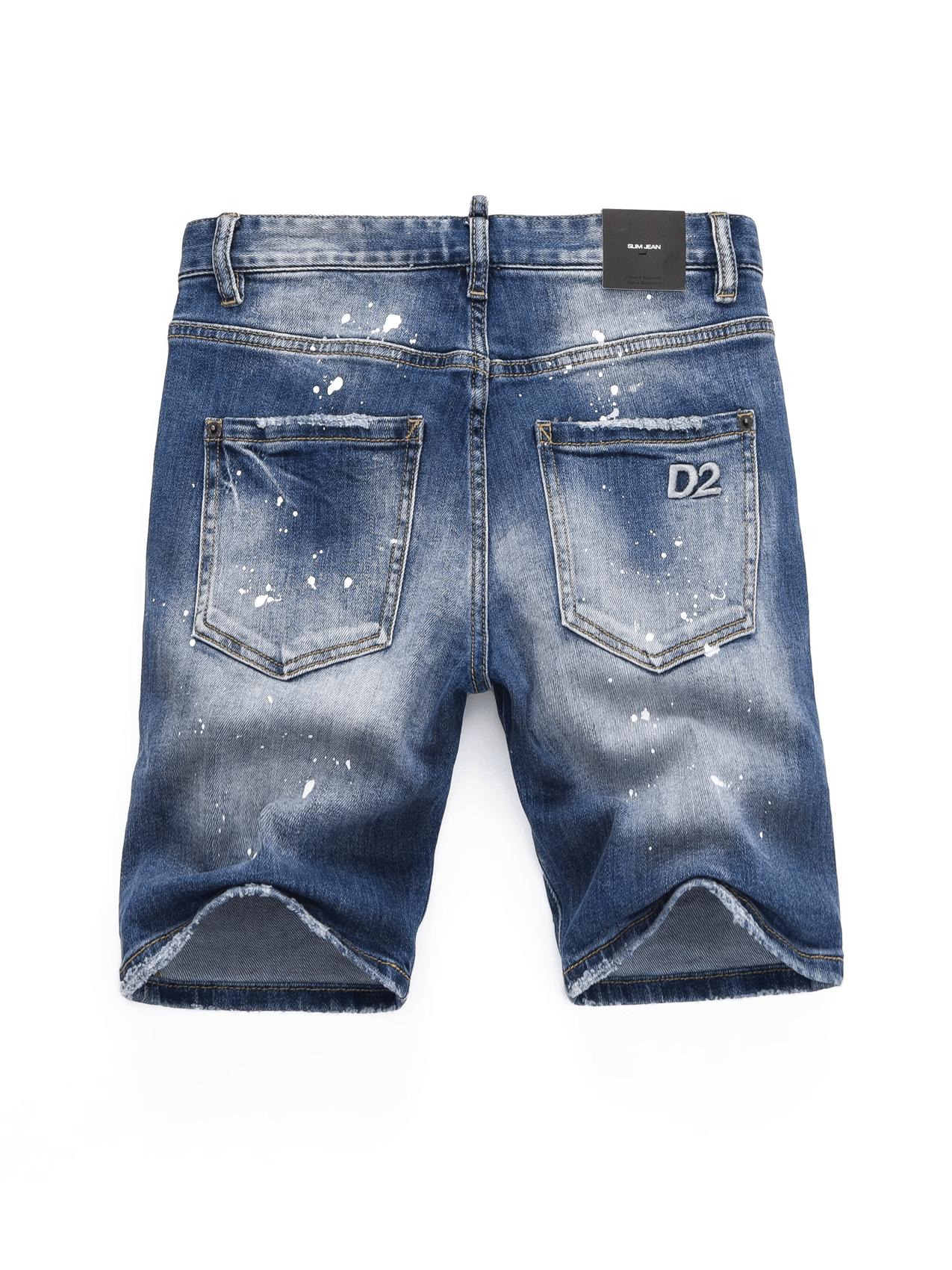Blue Paint Jeans