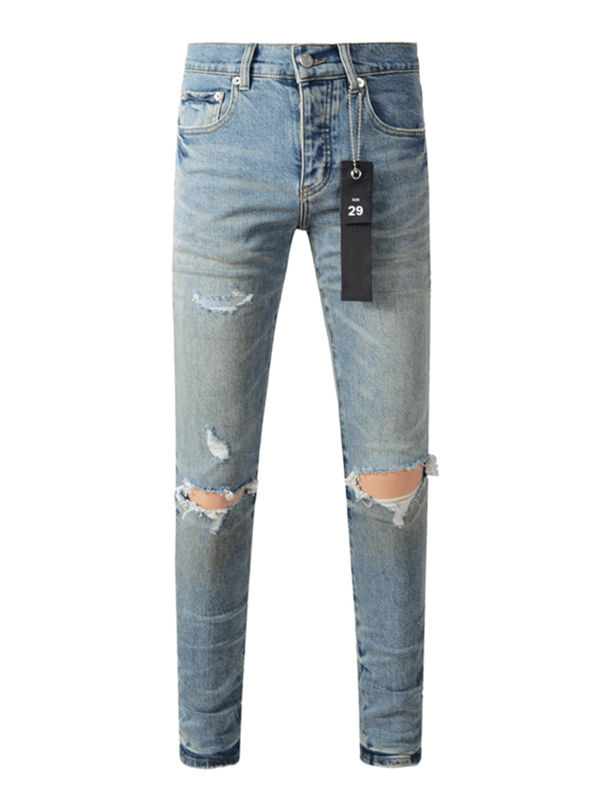 Light Blue Ripped Jeans