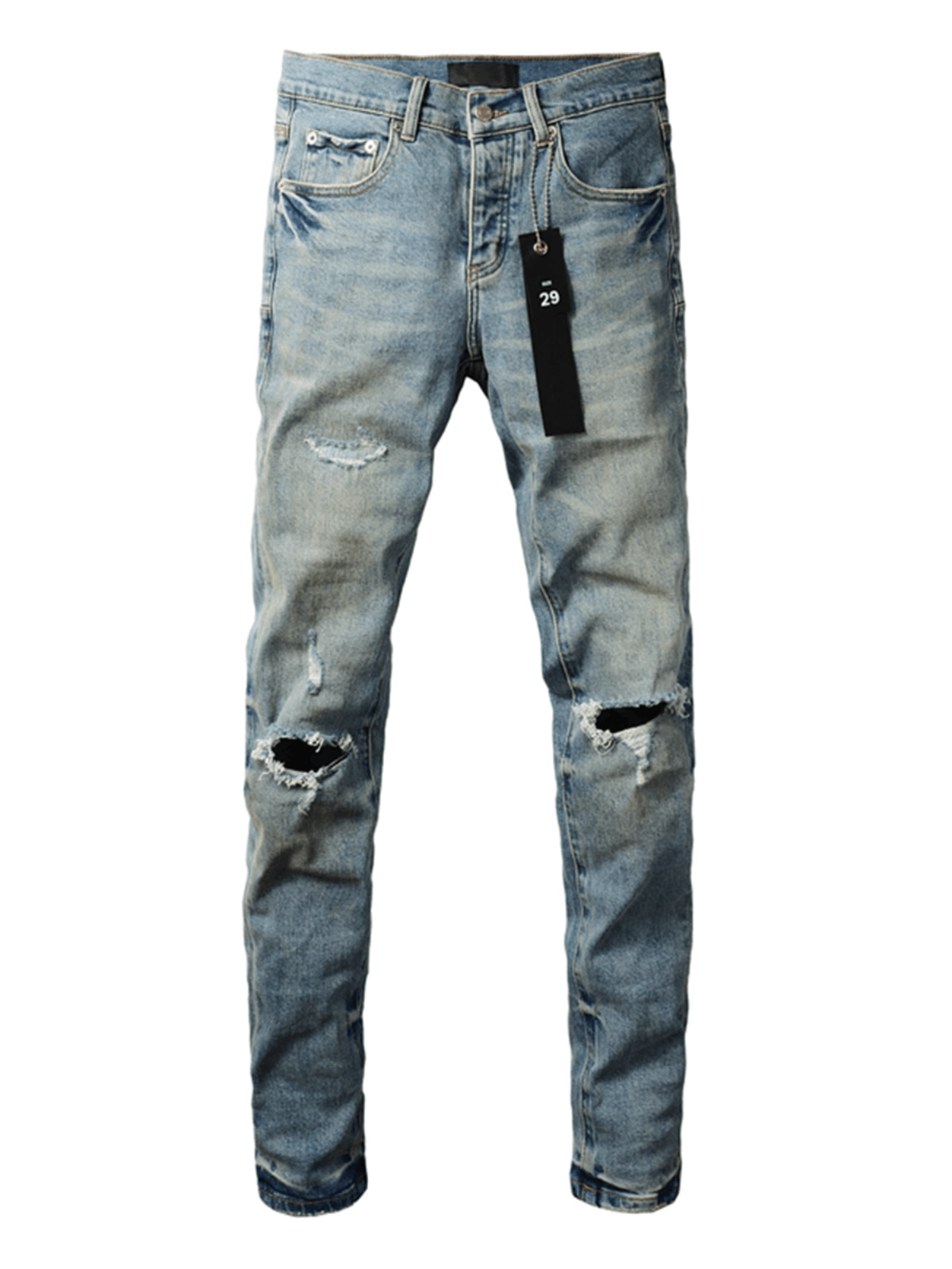 Light Blue Ripped Jeans