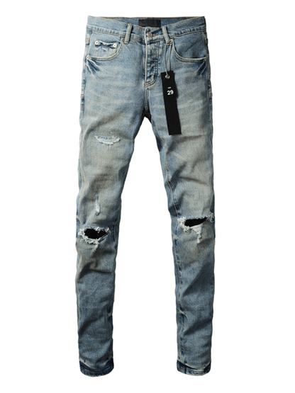 Light Blue Ripped Jeans