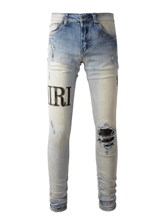 Light Blue Ripped Jeans