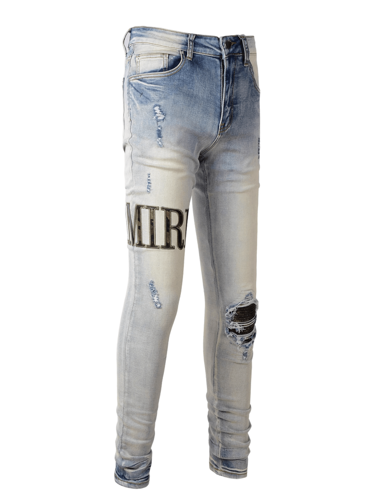 Light Blue Ripped Jeans