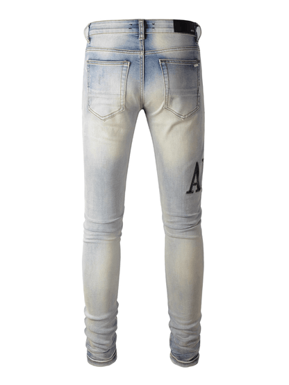 Light Blue Ripped Jeans