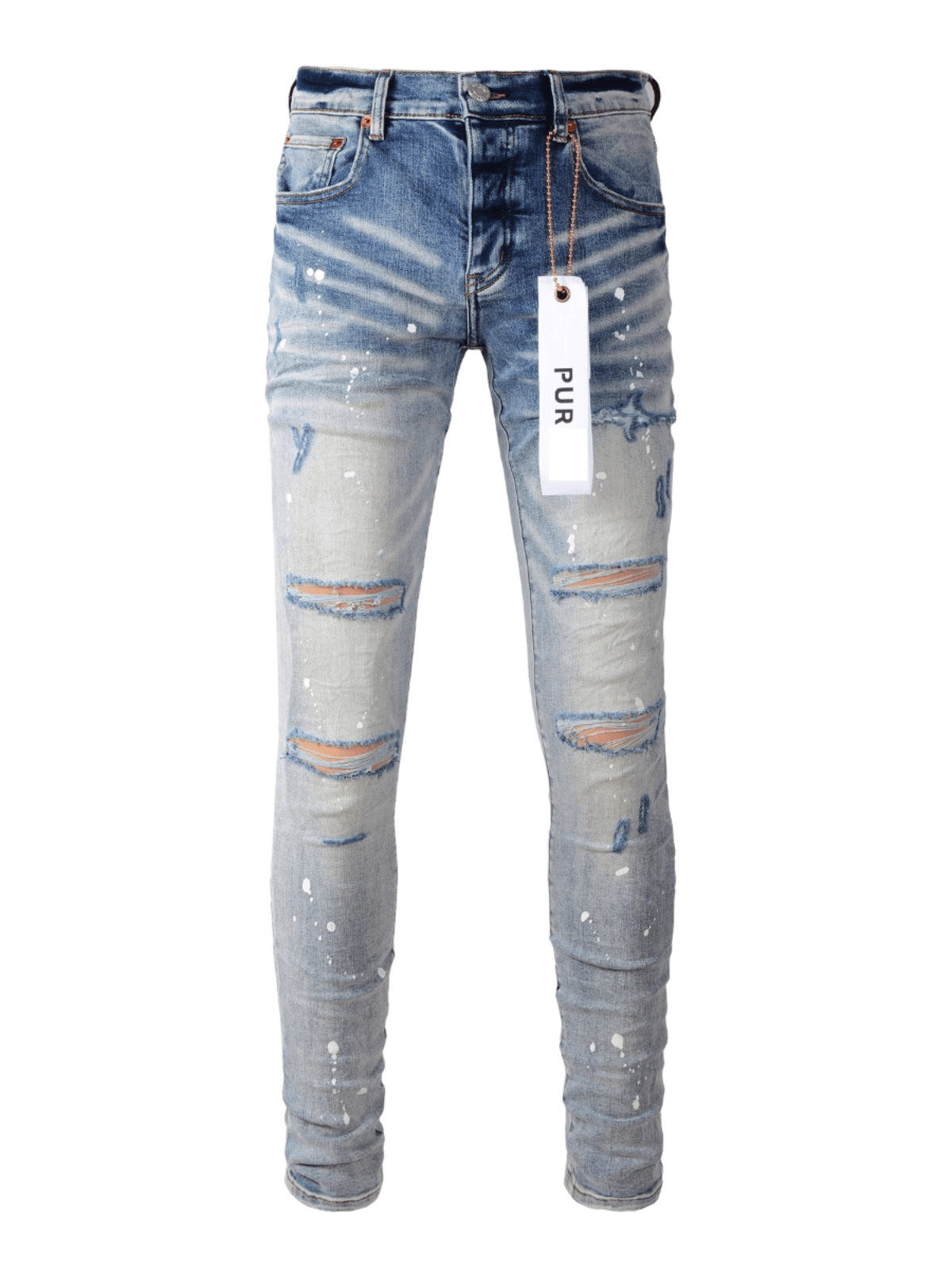 Light Blue Ripped Jeans