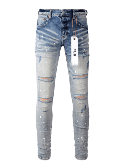 Light Blue Ripped Jeans