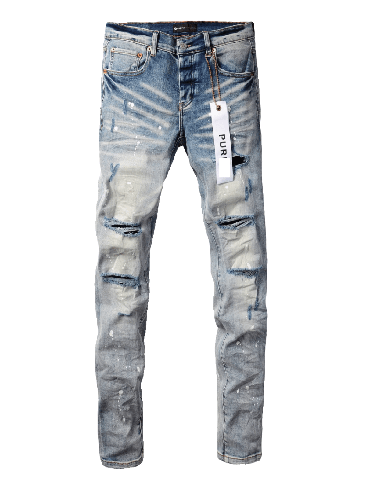 Light Blue Ripped Jeans