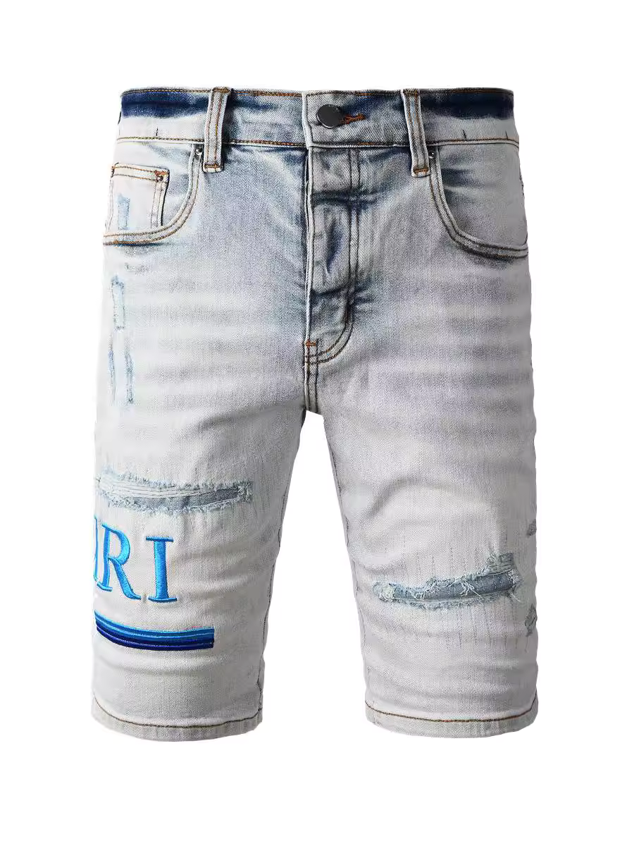 Light Denim Classic Writing Jeans