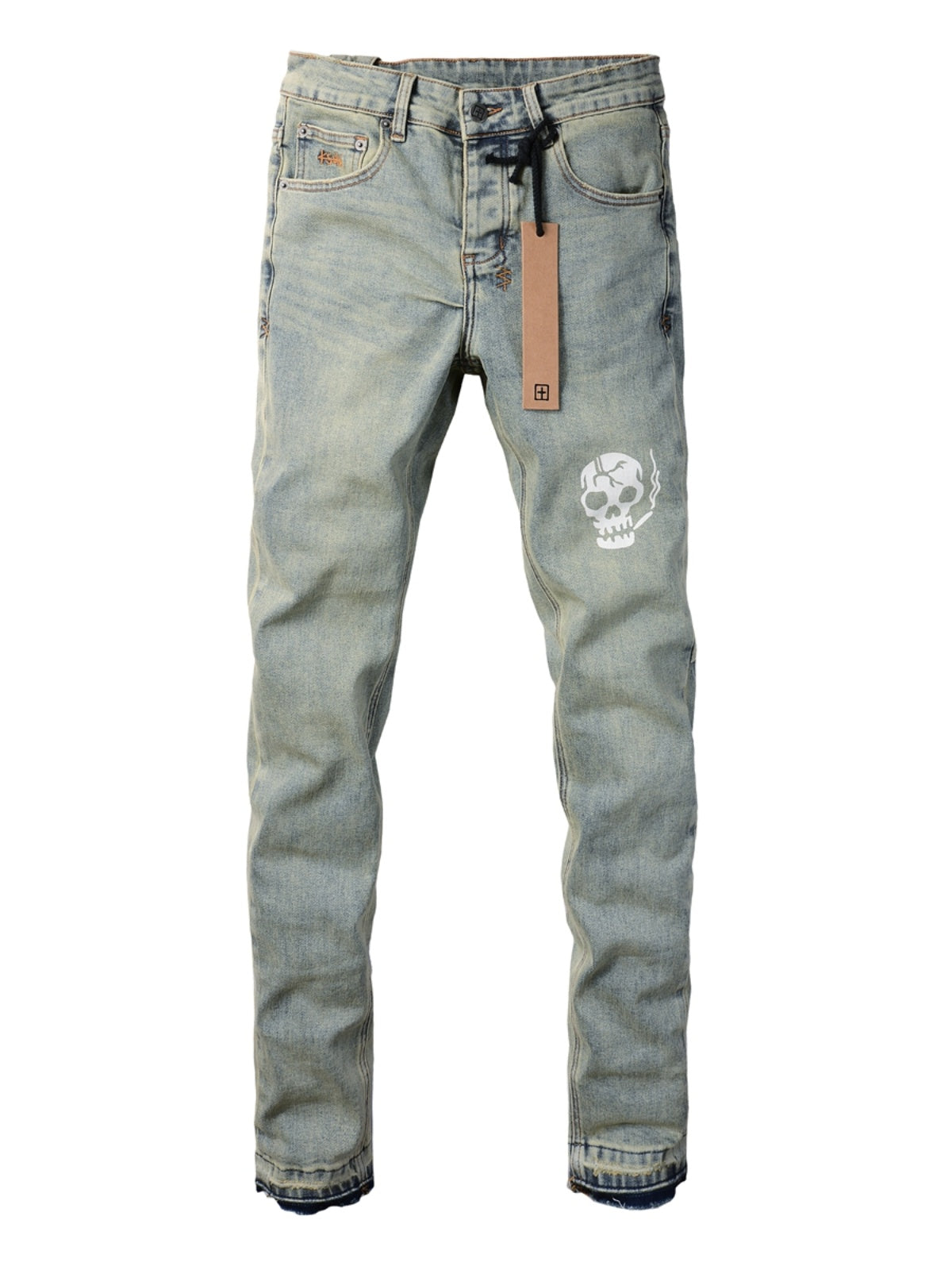 Denim Classic Skull Jeans