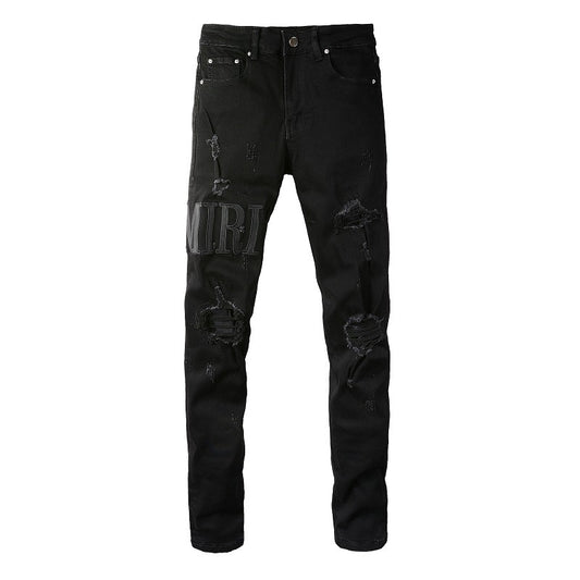 Triple Black Denim Jeans