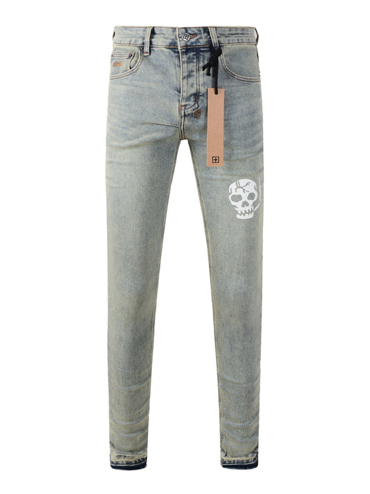 Denim Classic Skull Jeans