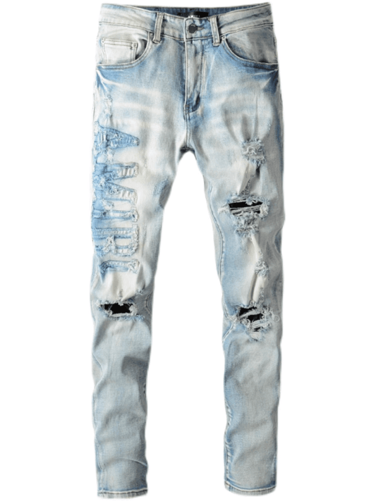Light Blue Ripped Jeans