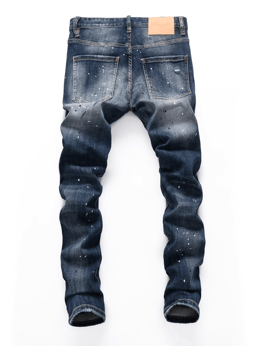 Paint Splash Patch Jeans