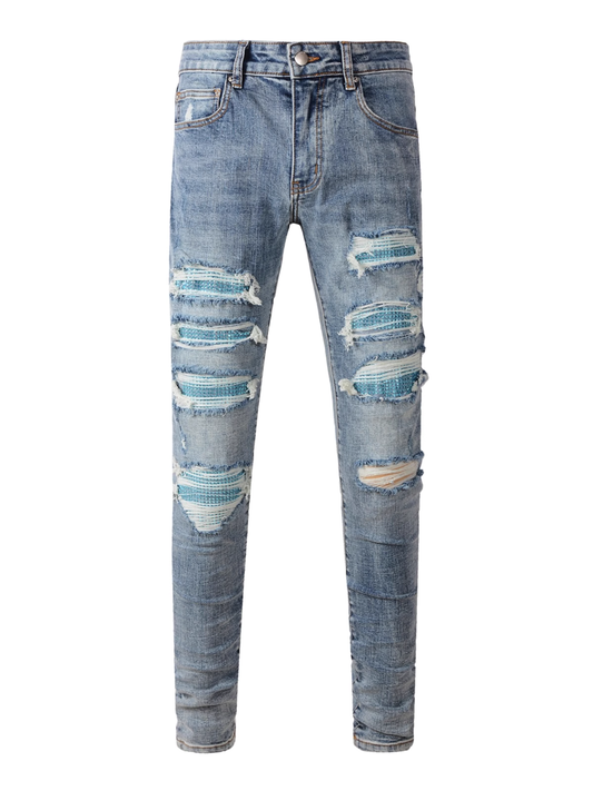 Classic Blue Patch Jeans