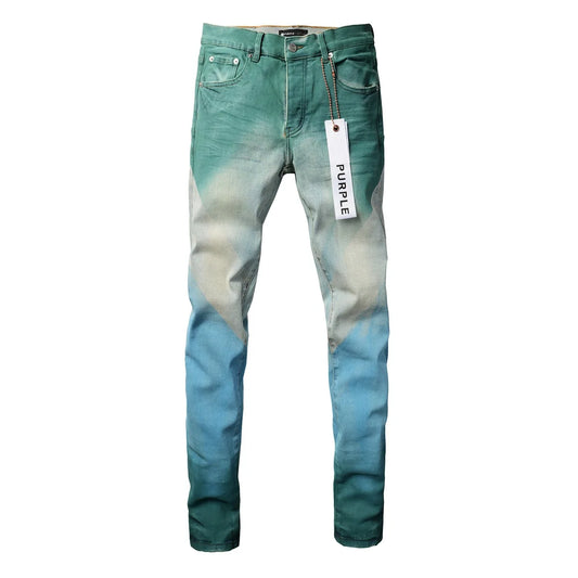 American Spray Painted Fashion Jeans