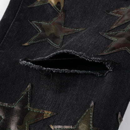 Camouflage Stars Jeans