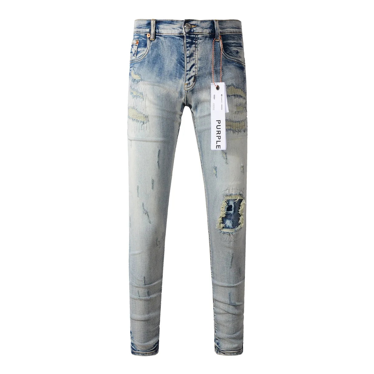 American High Blue Patch Fashion Jeans