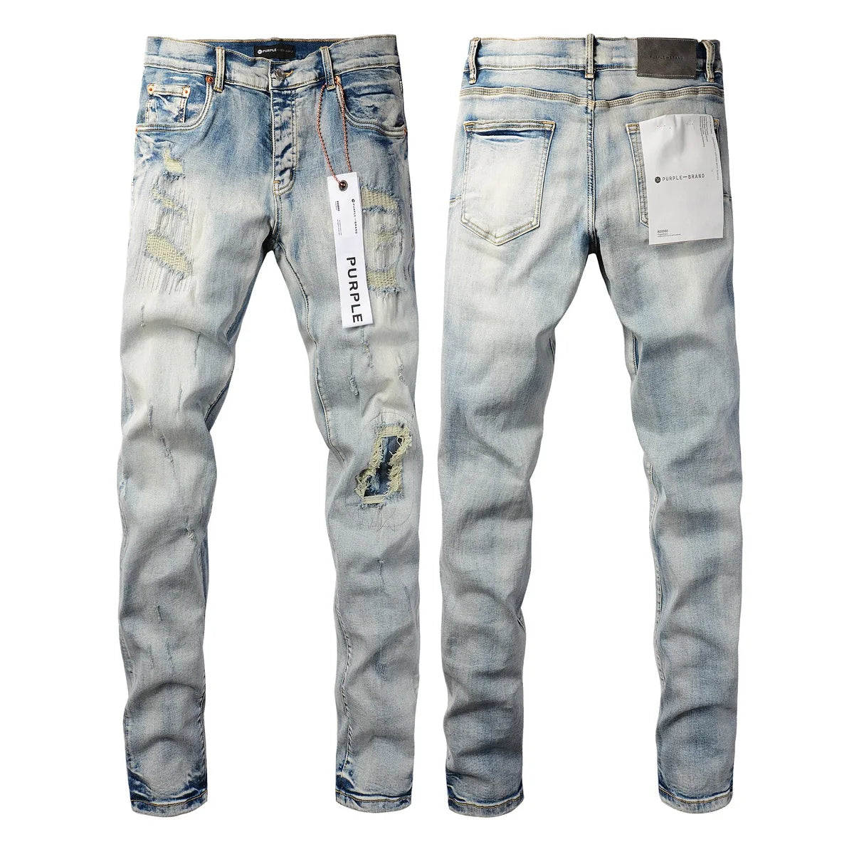 American High Blue Patch Fashion Jeans