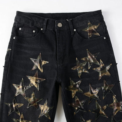 Camouflage Stars Jeans