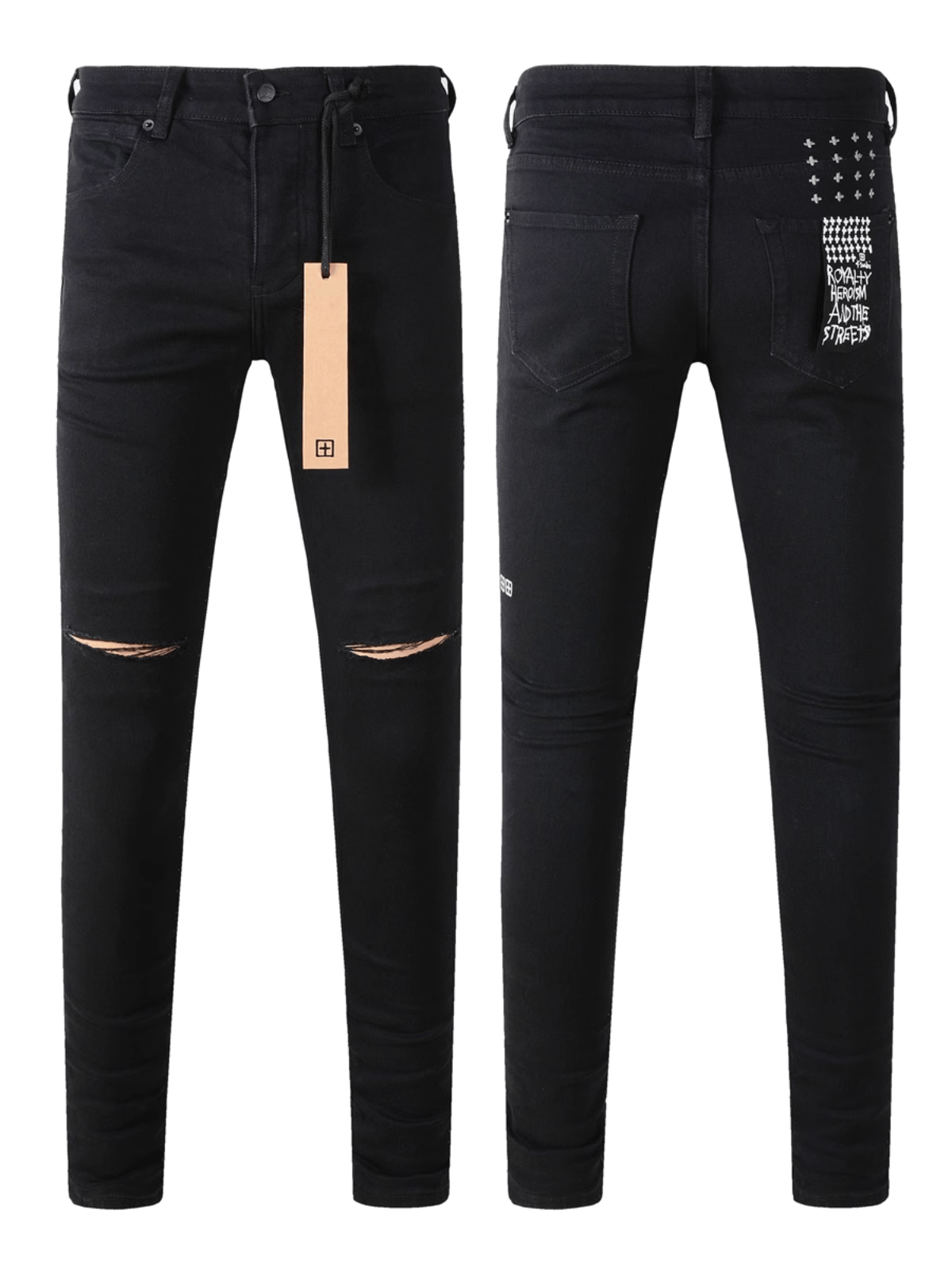 Black Ripped Jeans
