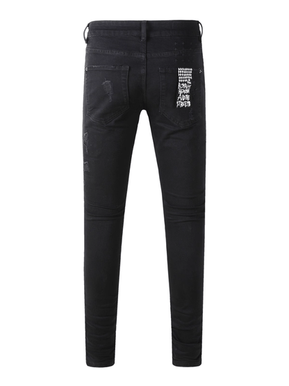 Black Ripped Jeans