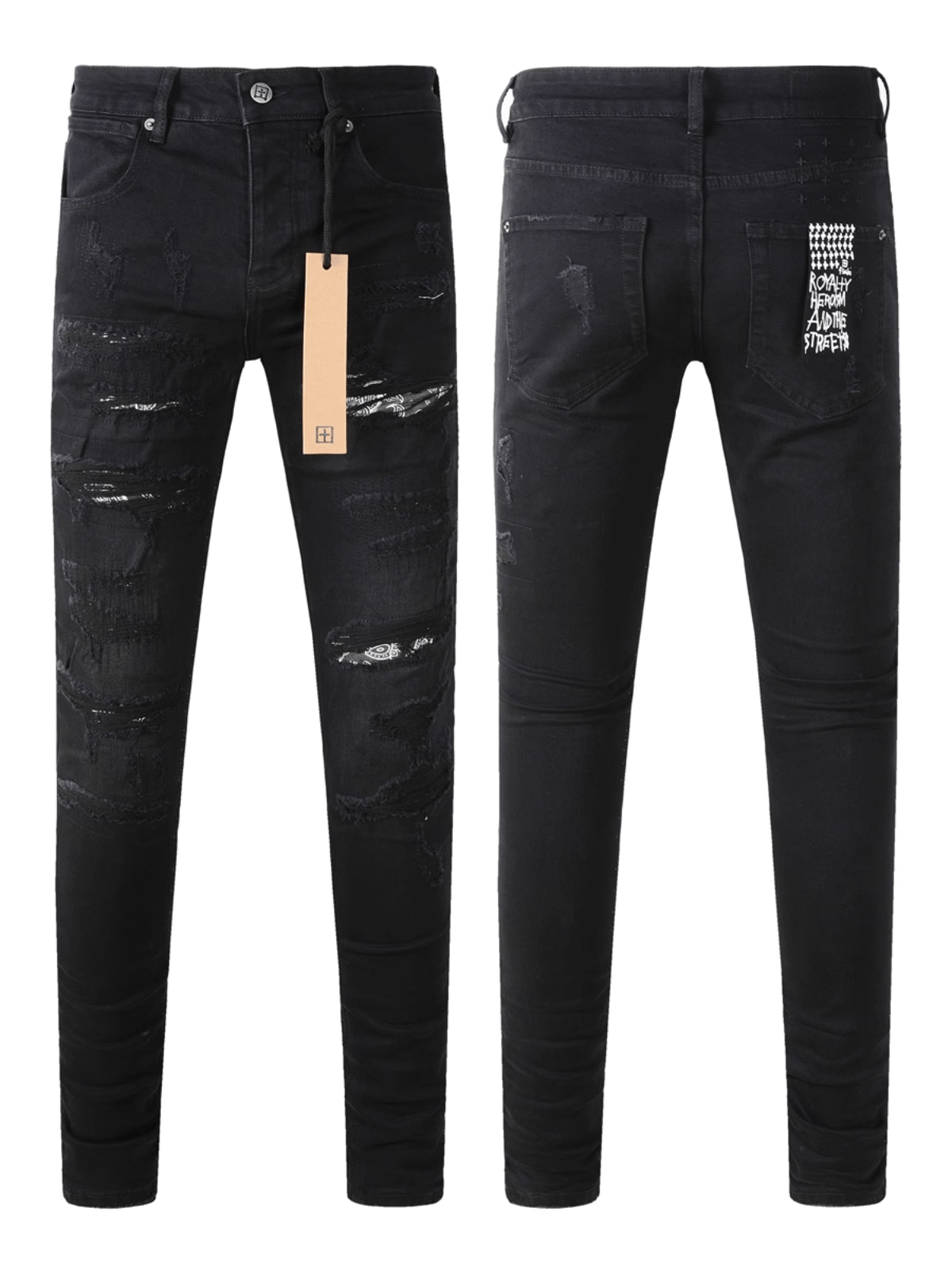 Black Ripped Jeans