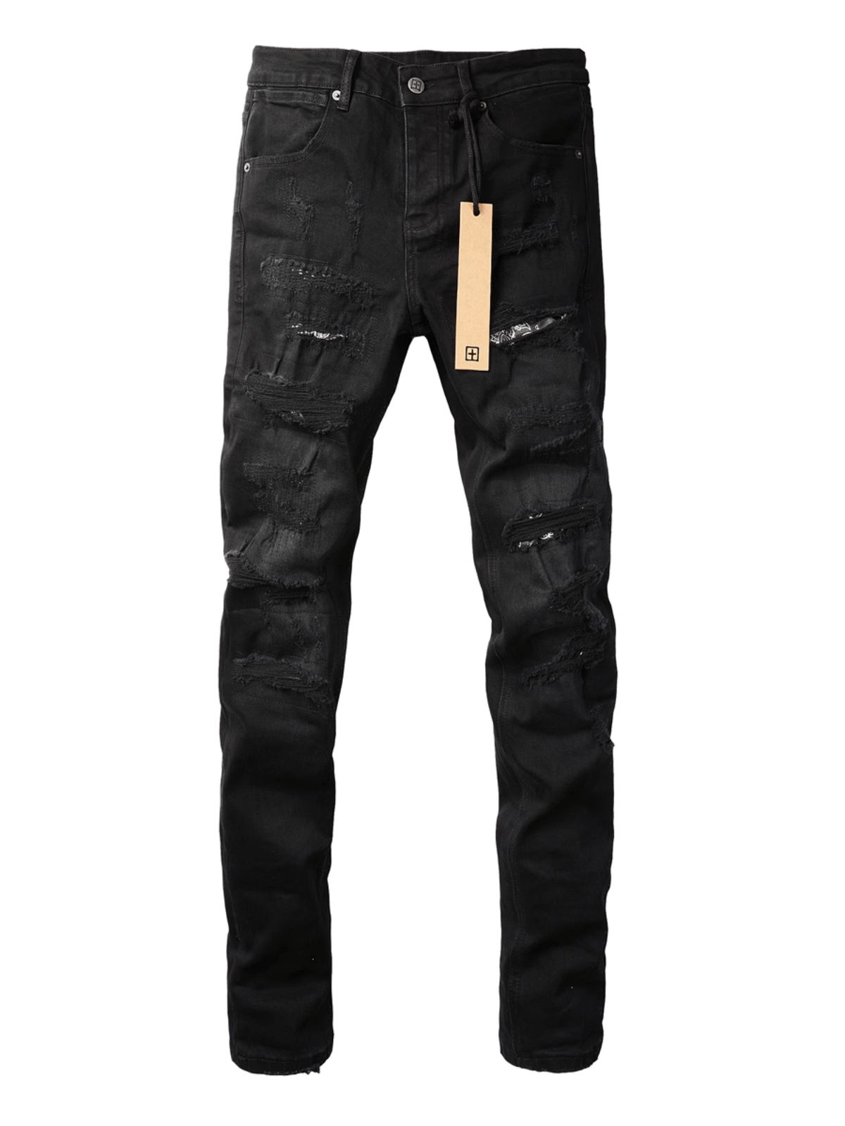 Black Ripped Jeans