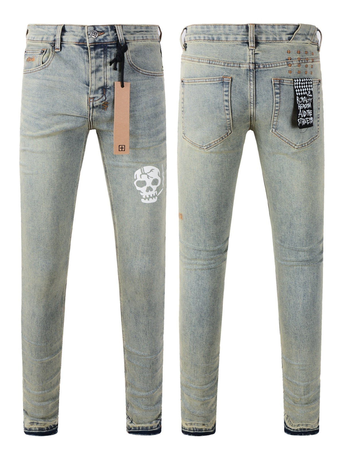Denim Classic Skull Jeans